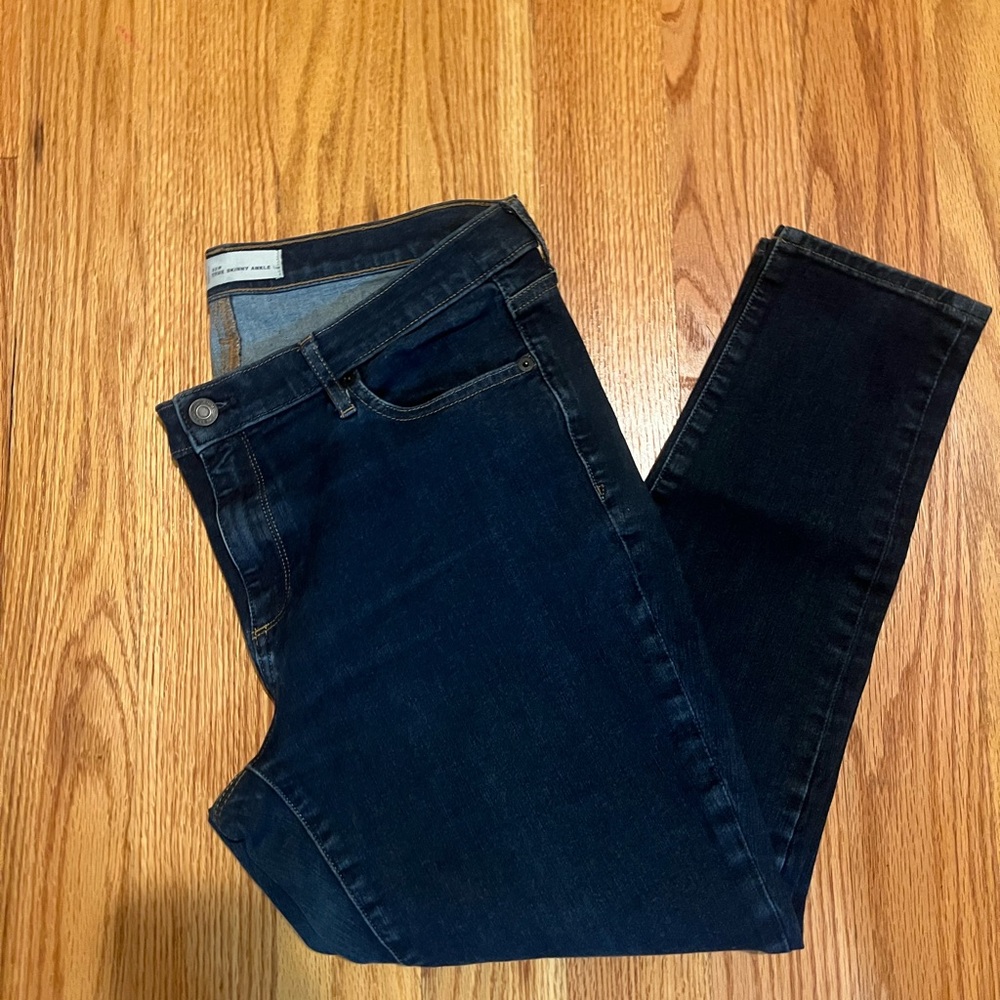 GAP Women's Deep Indigo Skinny Jeans